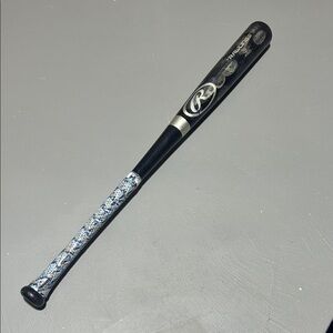 Rawlings Pro Black Wooden Baseball Bat - 32”